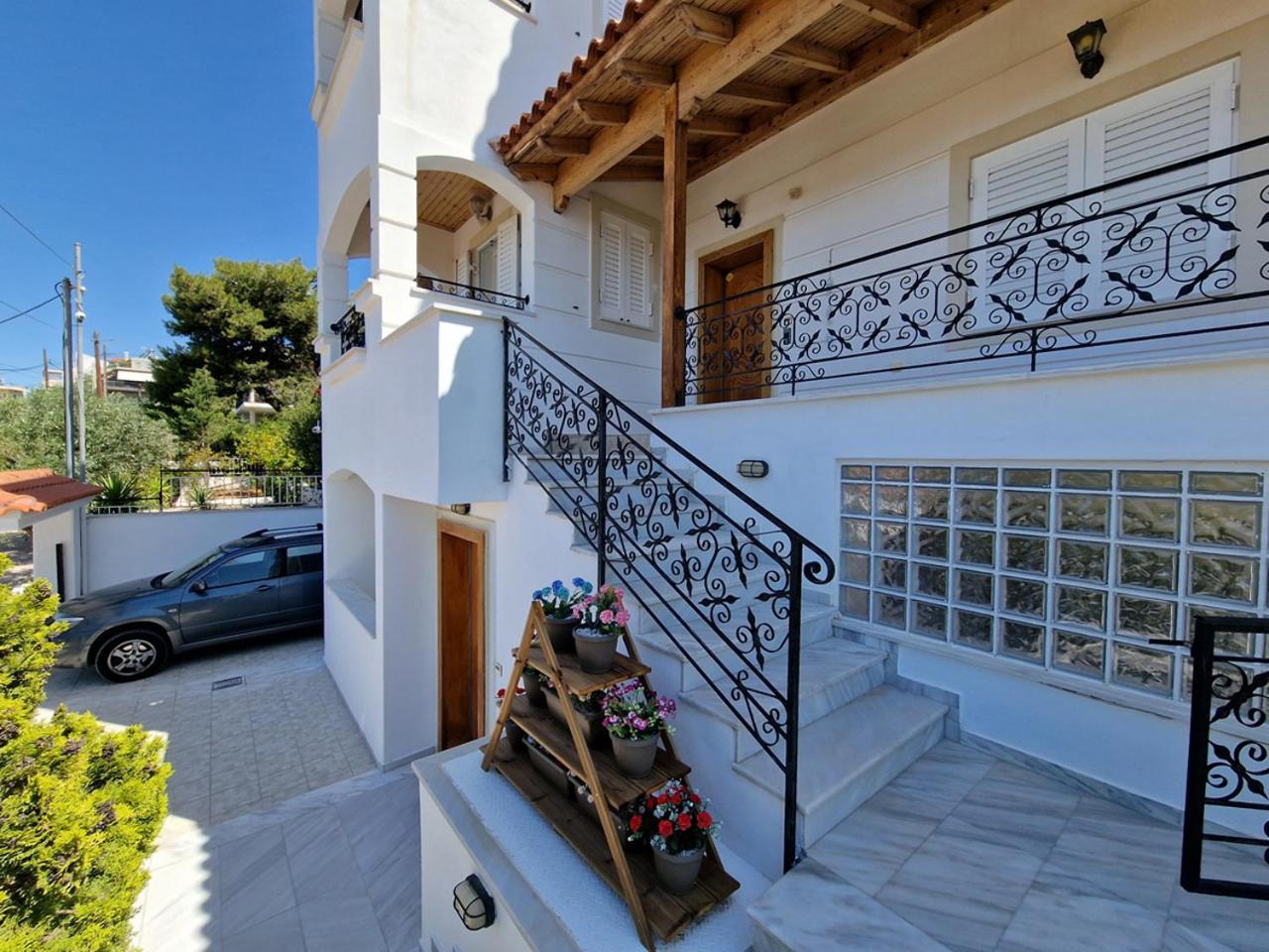 The Mirador Boutique Villa With Scenic Sea View Pórto Ráfti Eksteriør billede