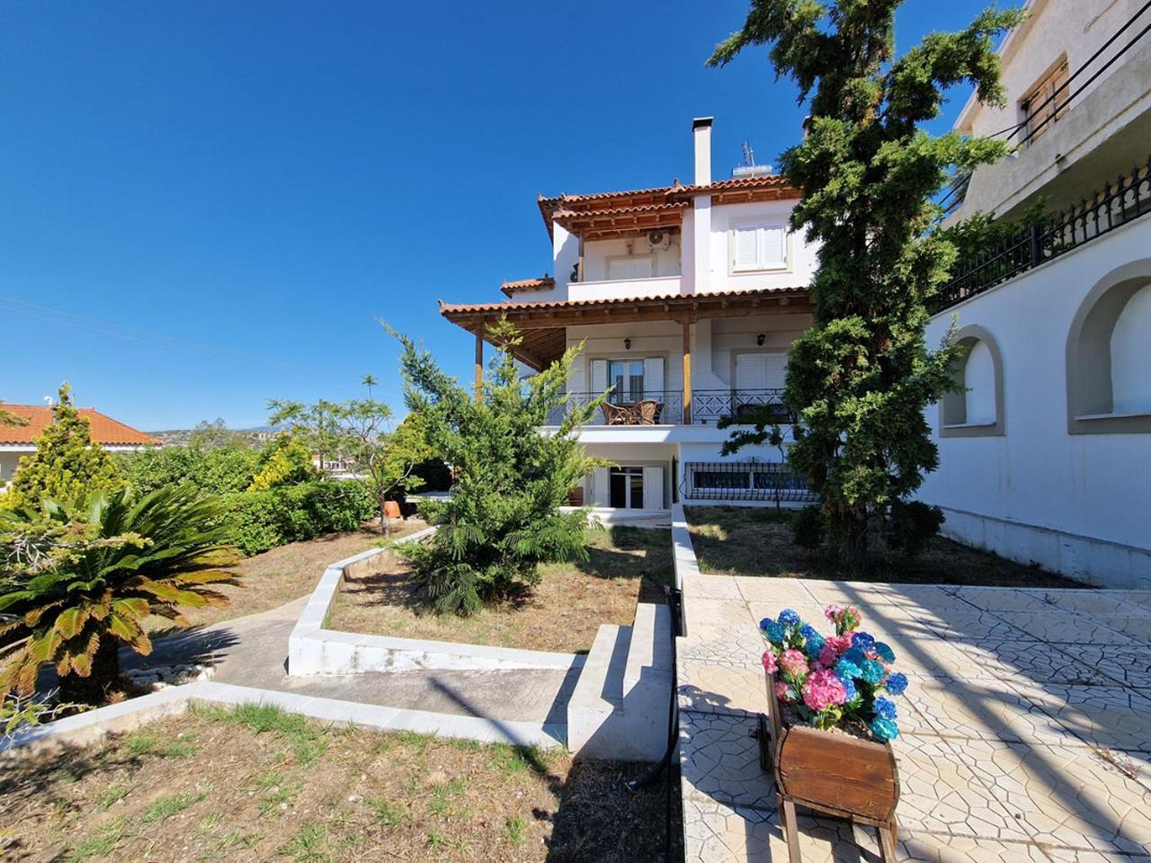 The Mirador Boutique Villa With Scenic Sea View Pórto Ráfti Eksteriør billede