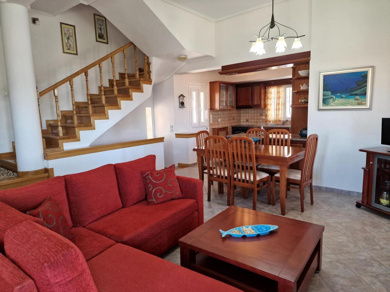 The Mirador Boutique Villa With Scenic Sea View Pórto Ráfti Eksteriør billede
